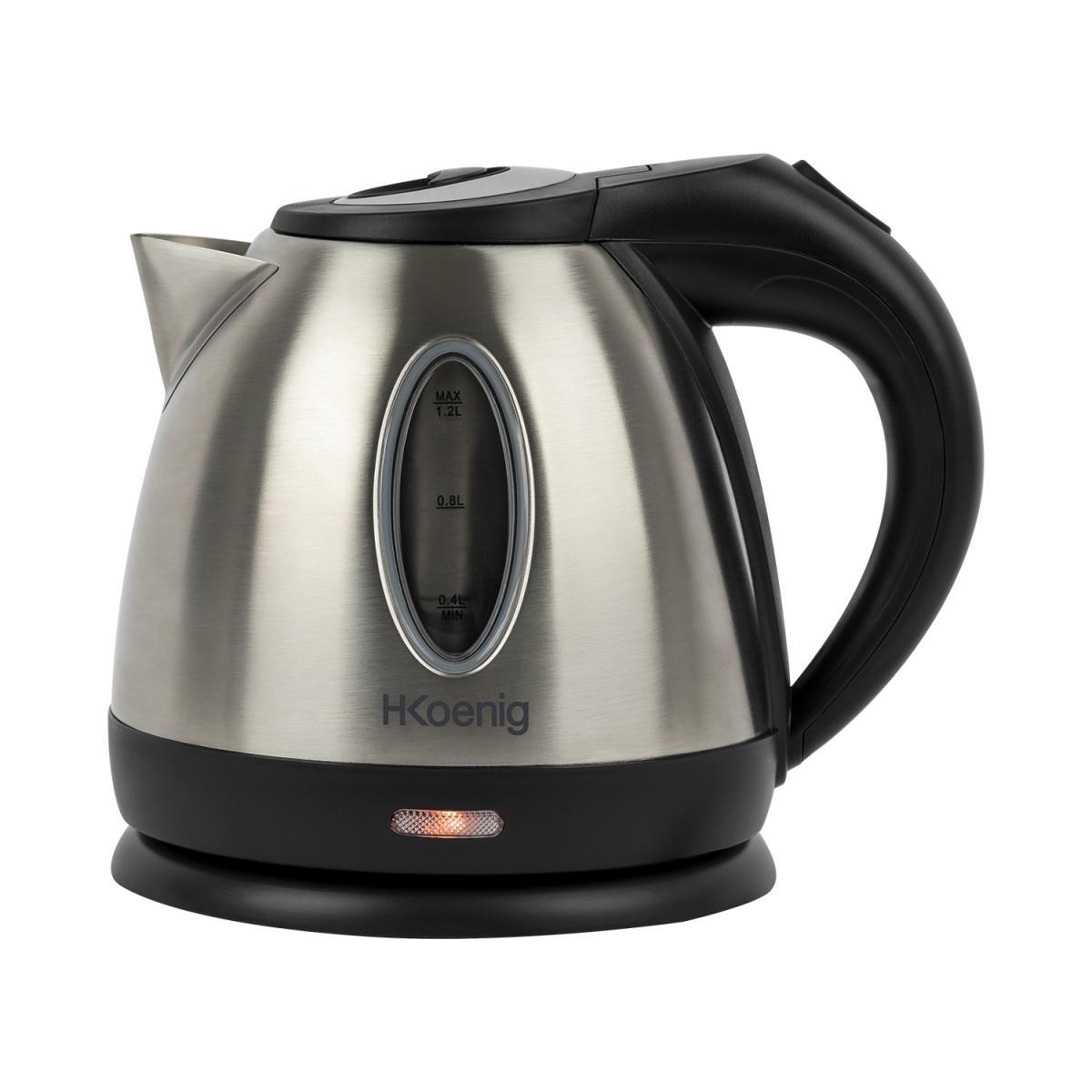 H.Koenig Wasserkocher 1, 2L BO12 Silber