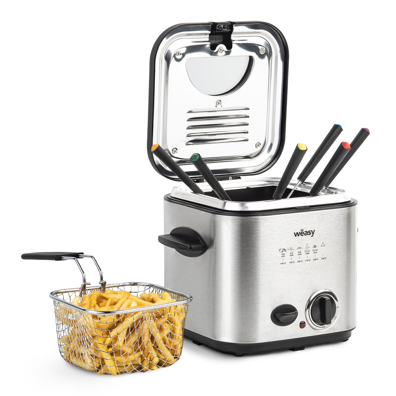 Weasy Elektrische Fritteuse und Fondue TB600