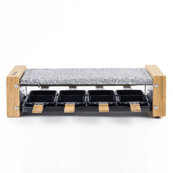 H.Koenig Raclette WOD8 für 8 Personen mit Steinplatte