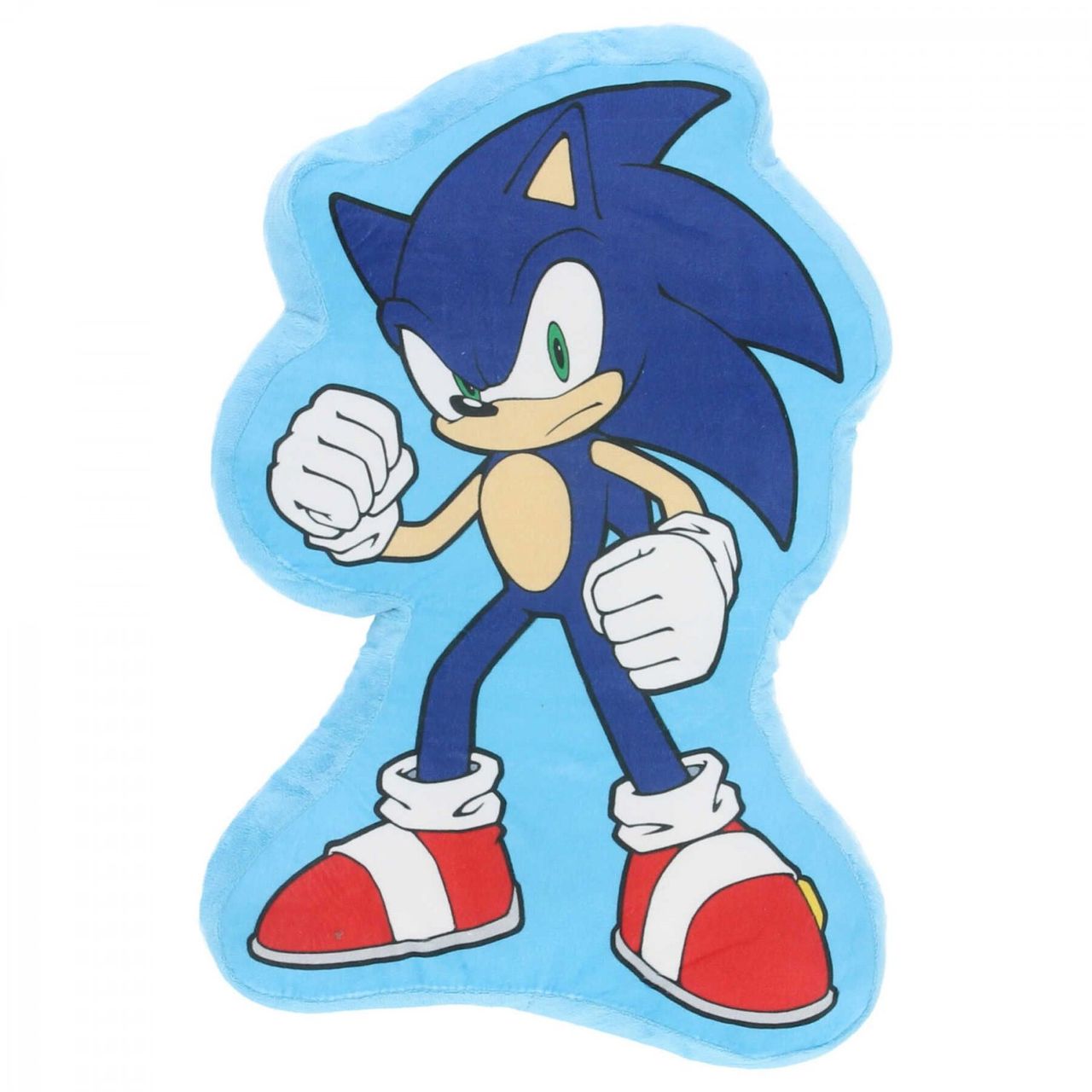 COFI 1453 Sonic Dekokissen Geformtes Velours Kuschelkissen Dekokissen