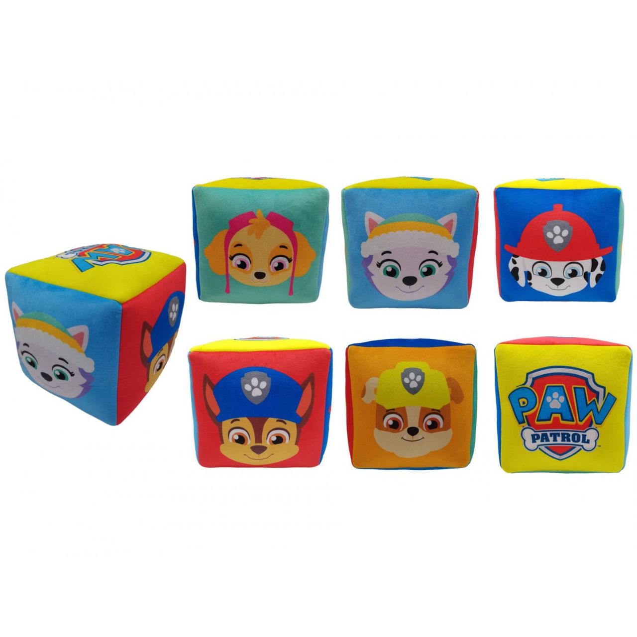 Paw Patrol Paw Patrol Würfelkissen Gemütliches Kuschelkissen für kleine Fans