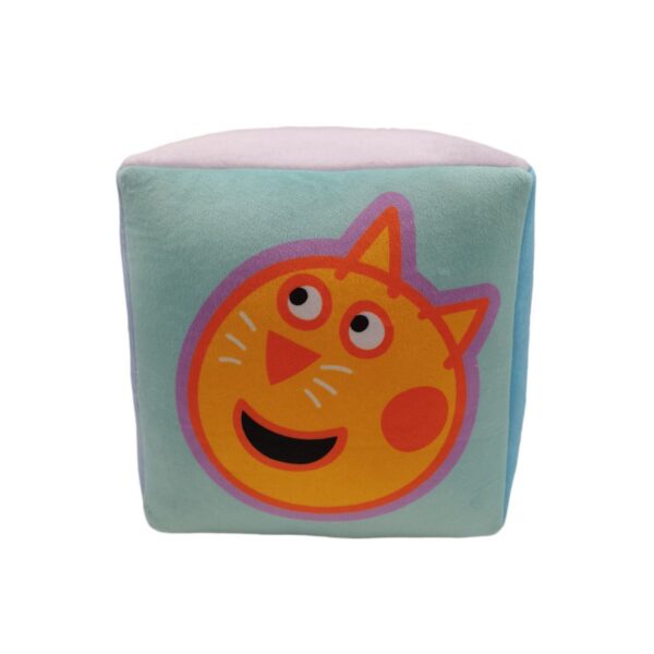 3760167657635-5 COFI 1453 Peppa Pig Würfelkissen Gemütliches Kuschelkissen für kleine Fans