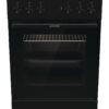 Gorenje Standherd 50cm mit Glaskeramikkochfeld GEC5A20BG schwarz B/H/T: ca. 50x85x59 cm