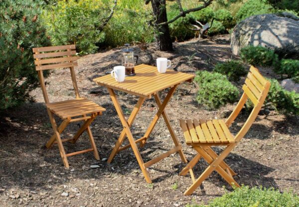Garden Pleasure Gartentisch Balkontisch »ALAMEDA« (Balkontisch, Gartentisch, OTTOs Choice), BxTxH: 55x55x72 cm, klappbar