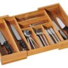 Kesper Besteckkasten natur Bambus B/H/L: ca. 43x6x35 cm