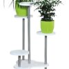 Kesper Blumenständer weiß Spanplatte B/H/T: ca. 64,5x72,5x46 cm