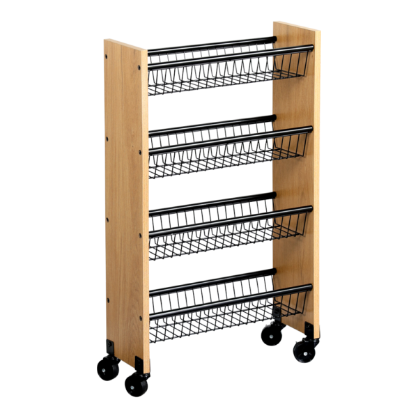 4000270942068-1 Kesper Küchenwagen, Metall, MDF
