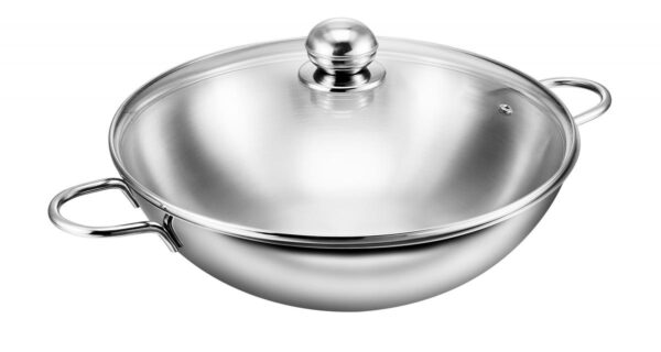 KOPF Edelstahl – Wok "Josie"