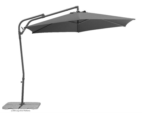 Schneider Schirme Schneider Ampelschirm GENUA, ca. 300 cm Ø, anthrazit