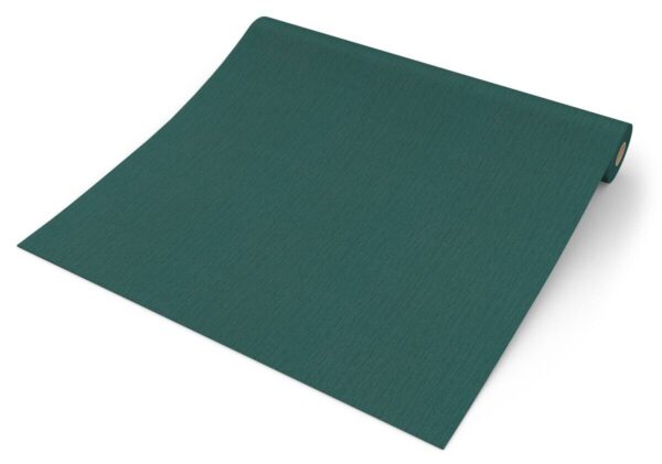 Vliestapete Textiloptik grün B/L: ca. 53x1005 cm glitzernd