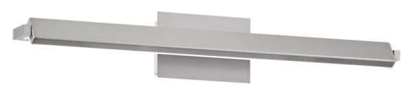 Fischer & Honsel LED-Wandleuchte 30055 weiß nickel matt Acryl Metall B/H/T: ca. 60x10x11 cm 1 Brennstellen