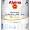 Alpina Weißlack für Möbel & Türen weiß seidenmatt ca. 2 l Alpina Weißlack für Möbel & Türen weiß seidenmatt ca. 2 l