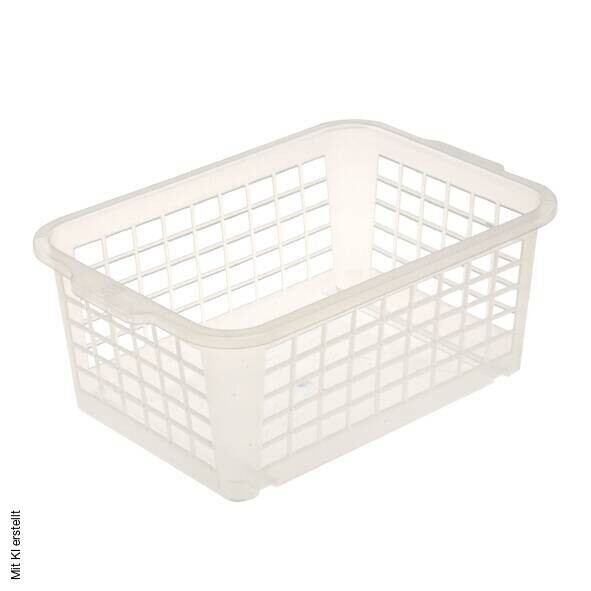 keeeper Kunststoffkorb transparent B/H/L: ca. 25x10x17 cm
