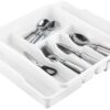 keeeper Besteckkasten weiß B/H/L: ca. 38x7,5x32 cm