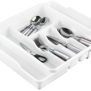 keeeper Besteckkasten weiß B/H/L: ca. 38x7,5x32 cm