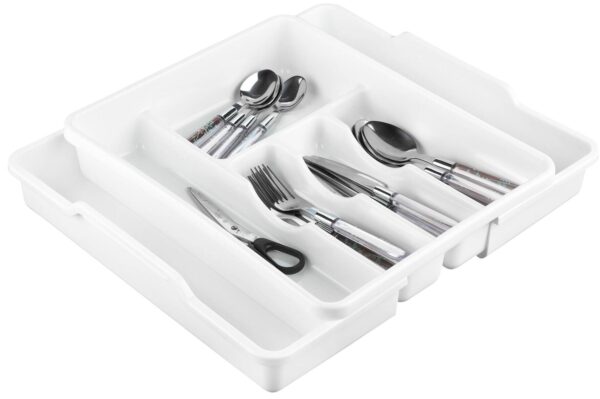 keeeper Besteckkasten weiß B/H/L: ca. 38x7,5x32 cm keeeper Besteckkasten weiß B/H/L: ca. 38x7,5x32 cm