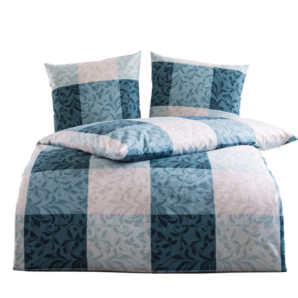 4002134699828-2 DREAMTEX Feinbiber – Bettwäsche, ca. 155 x 220 cm