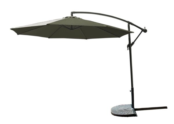 SOLAX-SUNSHINE Ampelschirm – Aluminium, Ø ca. 3 m – Anthrazit