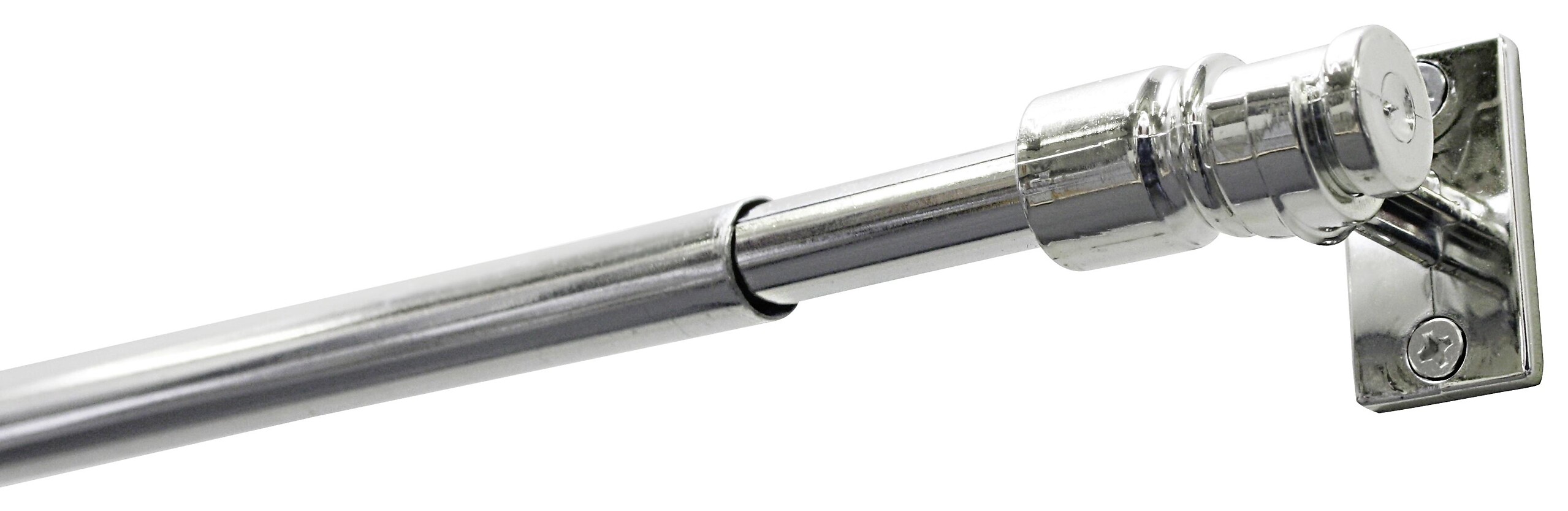 Boviva Bistrostange Madrid Chrom Metall D: ca. 1 cm ausziehbar von ca. 125 bis 225 cm 1.0 Läufe