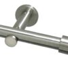 Boviva Stilgarnituren Zylinder Edelstahloptik Metall D: ca. 2,5 cm ausziehbar von ca. 100 bis 190 cm 1.0 Läufe Boviva Stilgarnituren Zylinder Edelstahloptik Metall D: ca. 2,5 cm ausziehbar von ca. 100 bis 190 cm 1.0 Läufe