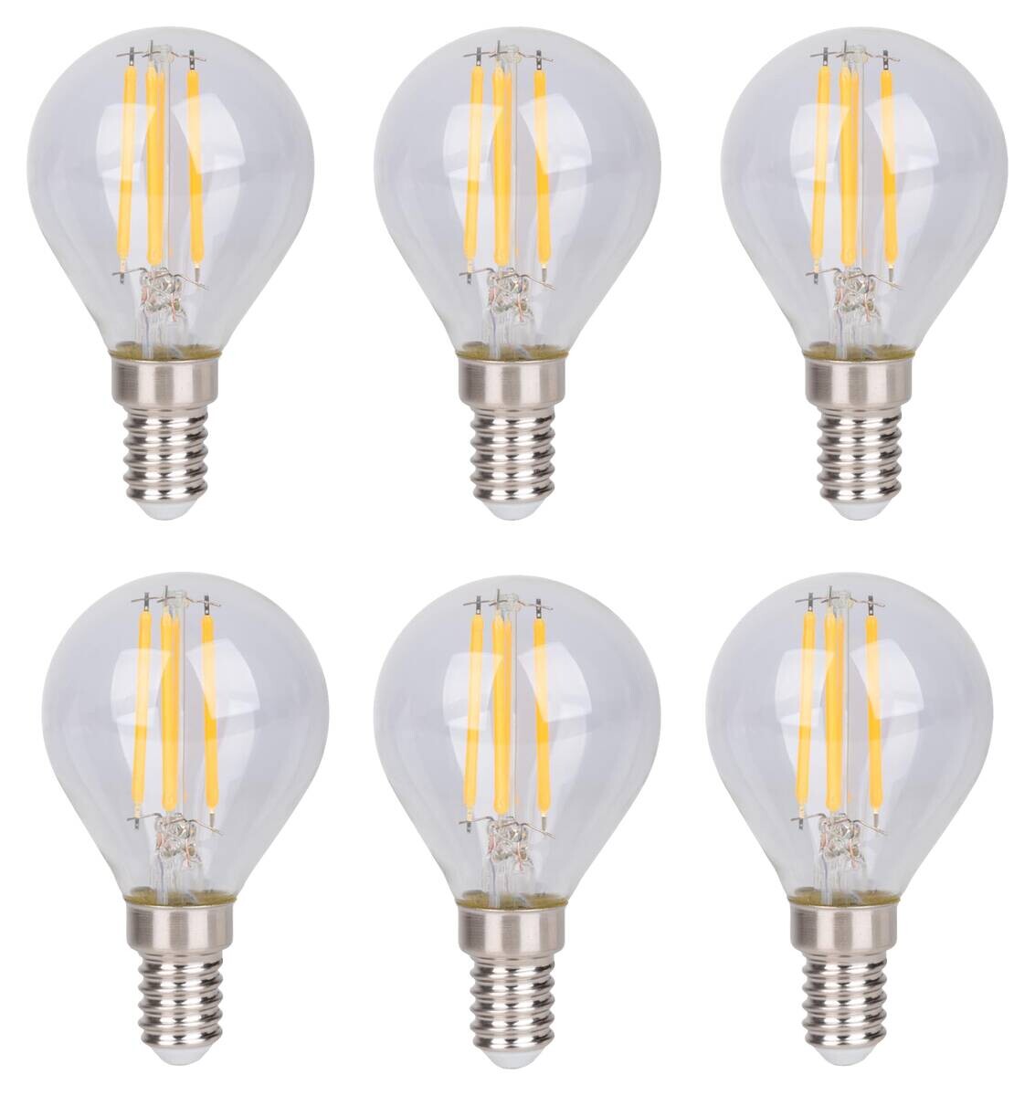 Näve Leuchten LED-Leuchtmittel 4139206 6er Pack E14