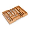 Zeller Besteckkasten ausziehbar natur Bambus B/H/L: ca. 35x6,5x43 cm Zeller Besteckkasten ausziehbar natur Bambus B/H/L: ca. 35x6,5x43 cm