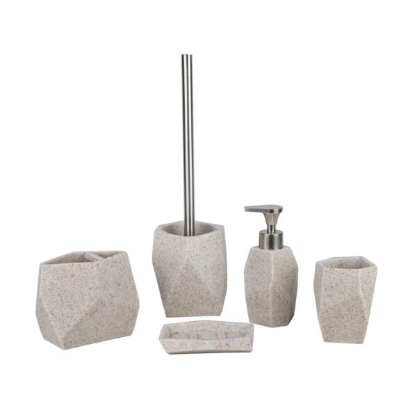 Axentia Bad – Set Santorino dekorativ beige