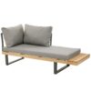4005437319202-2 greemotion Lounge – Set Lana, 3 – tlg. Aluminium Garten – Ecksofa – Set