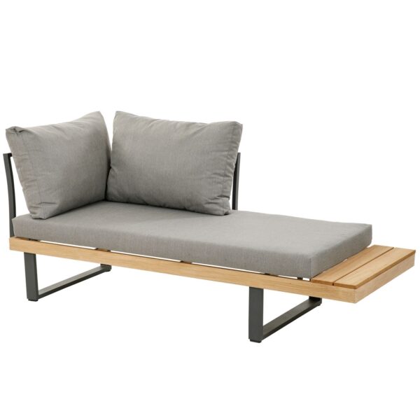 4005437319202-2 greemotion Lounge – Set Lana, 3 – tlg. Aluminium Garten – Ecksofa – Set