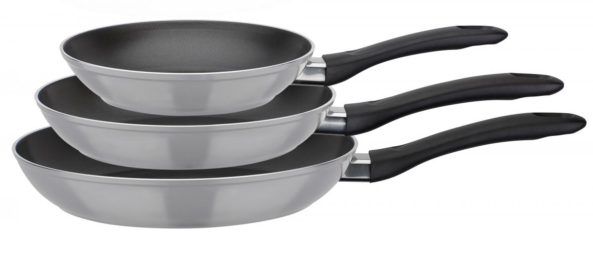 GSW Pfannen – Set Nova 3 – tlg. schwarz