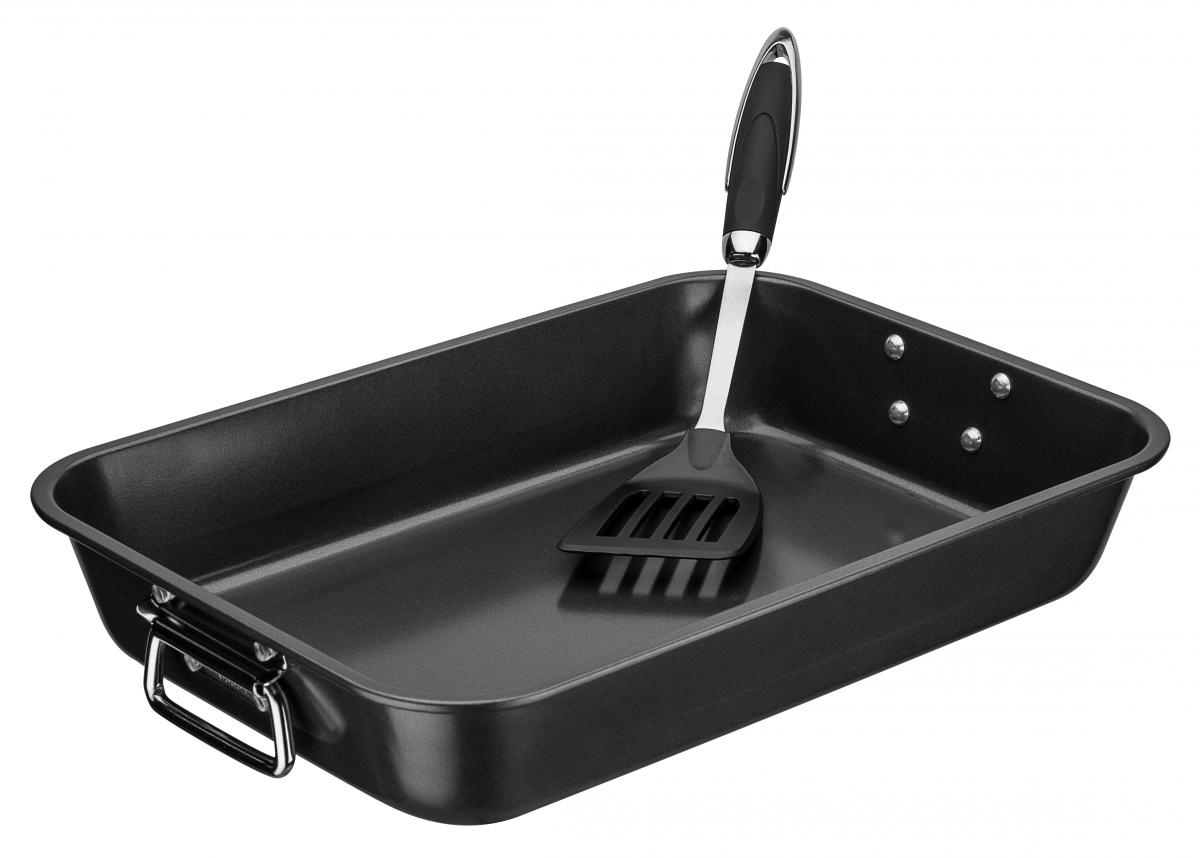 GSW Brat – und Auflaufform 40 x 28, 5cm mit Pfannenwender