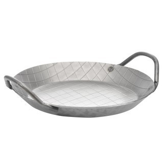 4005643859042-2 GSW Eisenpfanne mit Seitengriffen, ø 24 cm