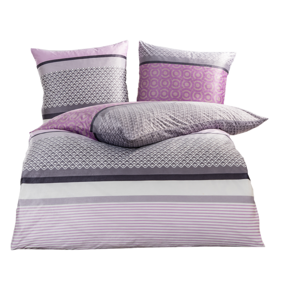 4005774085587-1 DREAMTEX Nicki – Velours – Bettwäsche – ca. 135 x 200 cm