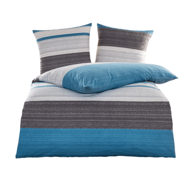 DREAMTEX Thermo – Fleece – Bettwäsche, ca. 135 x 200 / 80 x 80 cm