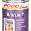 POCOline Acryl Klarlack farblos seidenglänzend ca. 0,75 l