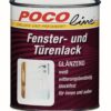 POCOline Acryl Türen- und Fensterlack weiß glänzend ca. 0,75 l