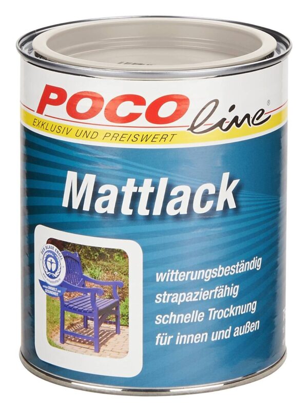 POCOline Mattlack cremeweiß seidenmatt ca. 0,75 l POCOline Mattlack cremeweiß seidenmatt ca. 0,75 l