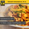Karl Krüger Edelstahl Vierkantpfanne 35 x 25 x 6 cm