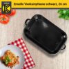 4006776006860-5 Karl Krüger Emaillierte Vierkantpfanne schwarz, 26 cm