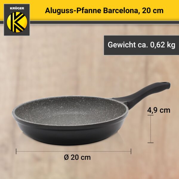 Karl Krüger Aluguss Pfanne BARCELONA, 20 cm