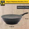 Karl Krüger Aluguss Wok – Pfanne BARCELONA, 30 cm