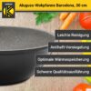 Karl Krüger Aluguss Wok – Pfanne BARCELONA, 30 cm