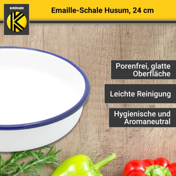 4006776099992-3 Karl Krüger Schale rund Serie "Husum" Ø 24 cm