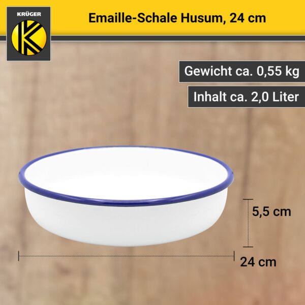 4006776099992-5 Karl Krüger Schale rund Serie "Husum" Ø 24 cm