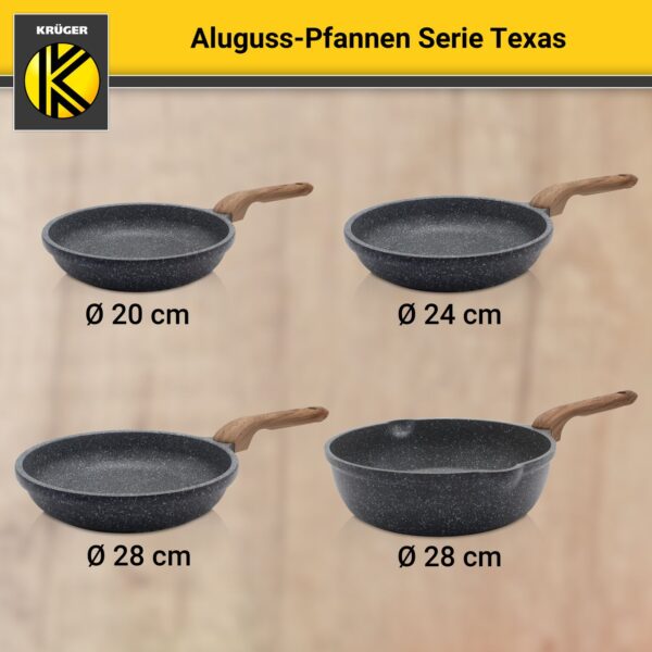 4006776110567-4 Karl Krüger Aluguss Pfanne TEXAS, 20 cm