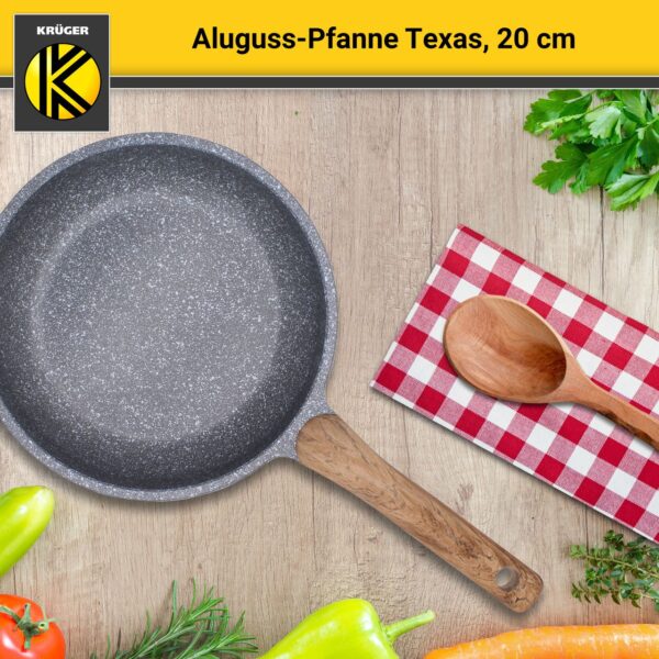 4006776110567-6 Karl Krüger Aluguss Pfanne TEXAS, 20 cm