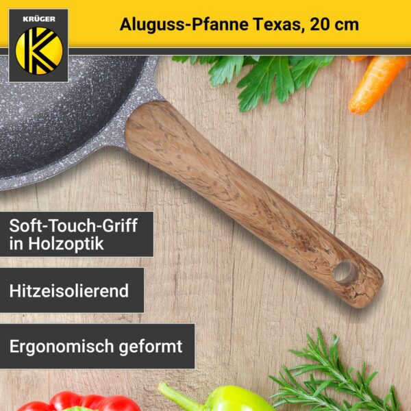 4006776110567-7 Karl Krüger Aluguss Pfanne TEXAS, 20 cm