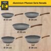 4006776120849-4 Karl Krüger Aluminium Pfanne NEVADA tief, 24 cm