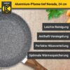4006776120849-5 Karl Krüger Aluminium Pfanne NEVADA tief, 24 cm