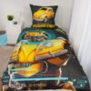 Herding Transformers Bumblebee Bettwäsche Größe 80x80 + 135x200 cm